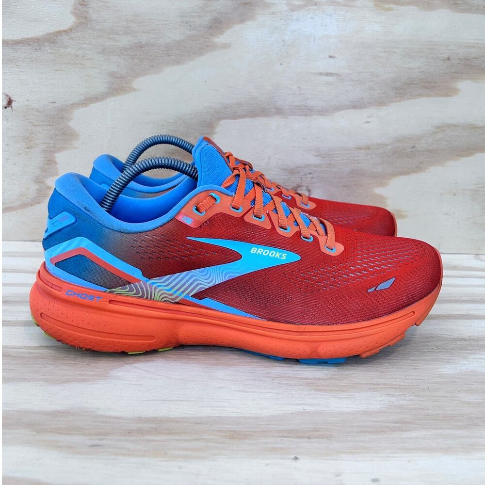 Brooks Men’s Ghost 15 Orange Shoes! Size 10.5 D! Excellent condition!